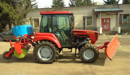 Коммунально-уборочное оборудование на МТЗ-622