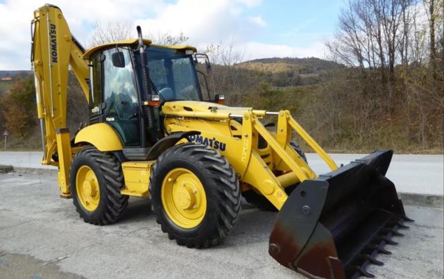 Двигатель Komatsu WB97S