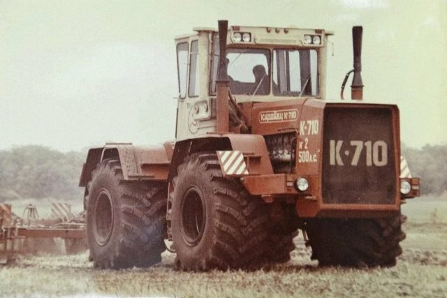Итоги истории трактора К-710