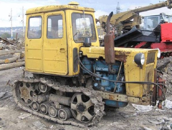 Двигатель трактора Т-54