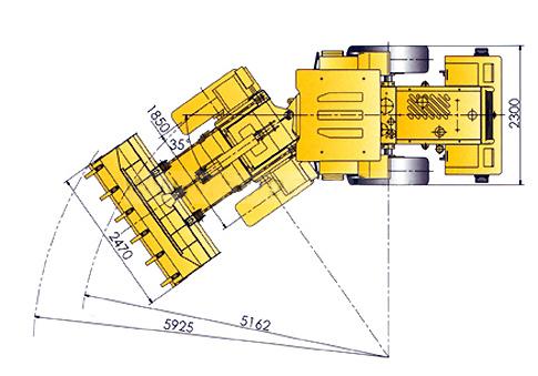 Ходовая часть XCMG LW300F