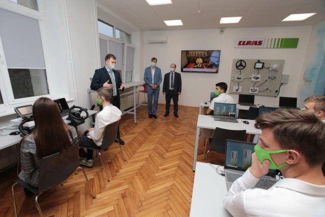 CLAAS ОТКРЫВАЕТ ЦЕНТР ЦИФРОВЫХ ТЕХНОЛОГИЙ ДЛЯ СТУДЕНТОВ КУБГАУ