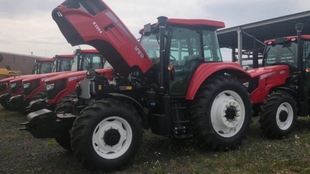 Навеска, силовая передача трактора YTO X1304