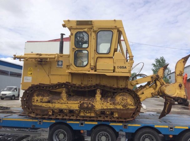 Трансмиссия Komatsu D85, рулевое управление и тормоза